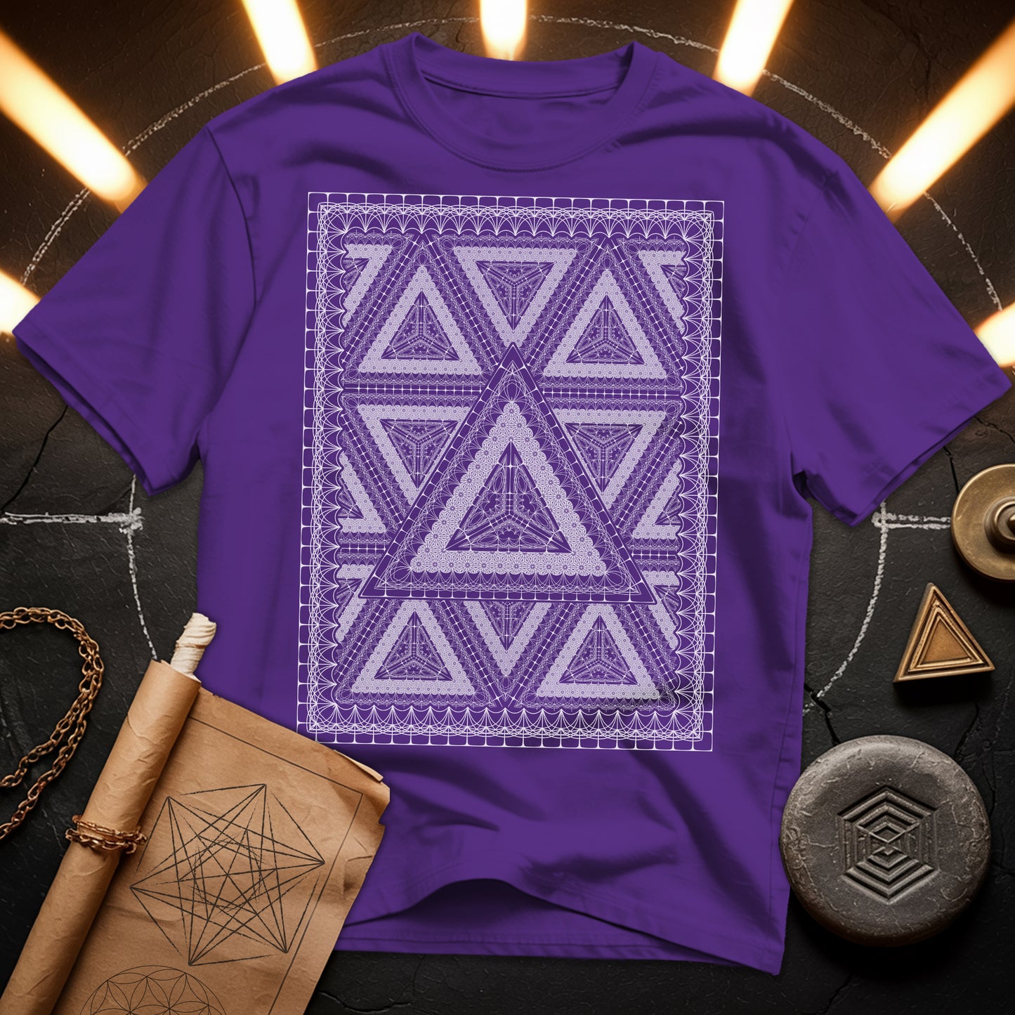 Framed Tetrahedron T-Shirt
