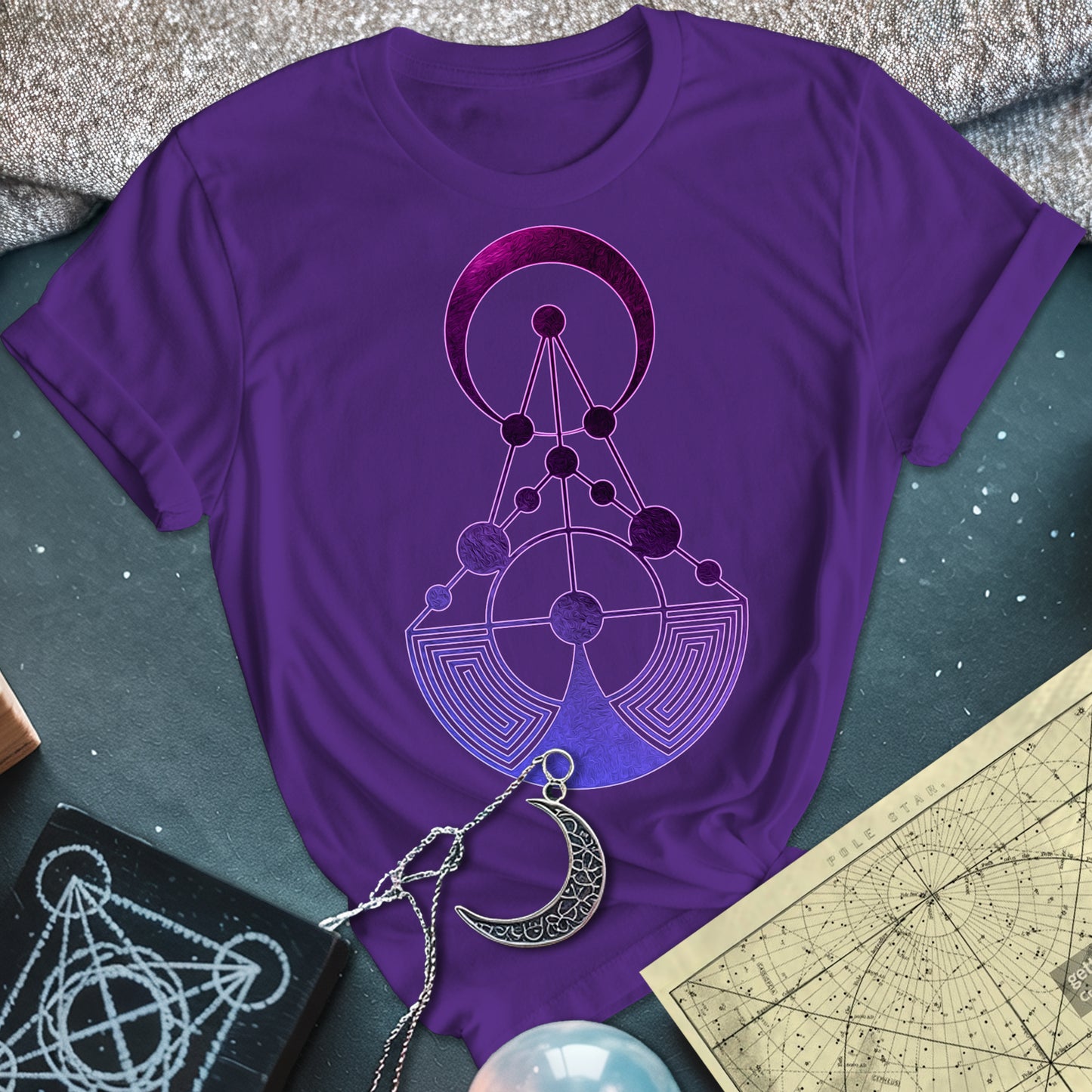 Crop Circle Antenna T-Shirt
