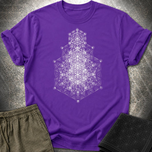 Tower Mosaic T-Shirt - Tower Mosaic T-Shirt - Purple