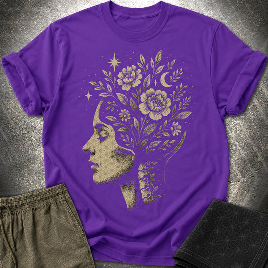 Inner Garden T-Shirt - Inner Garden T-Shirt - Purple