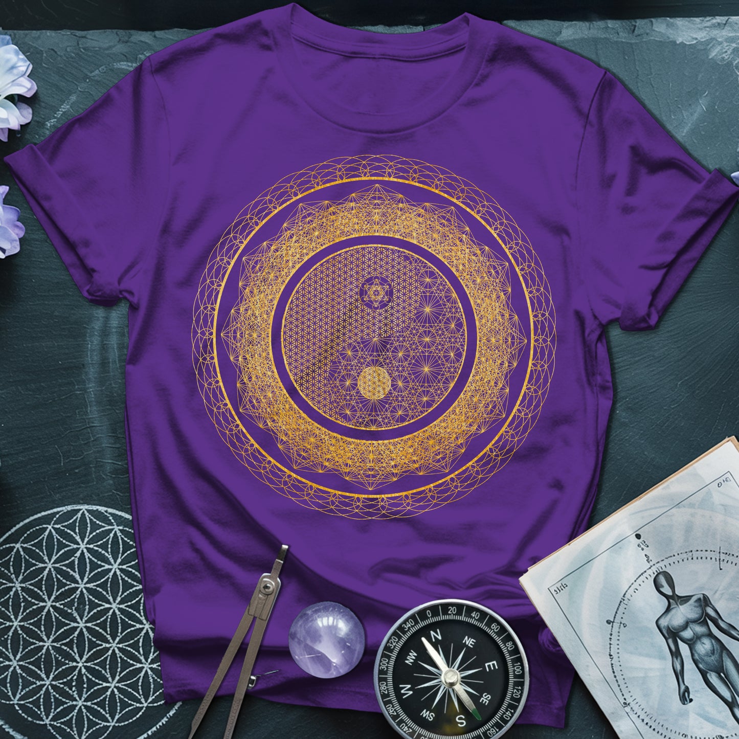 Yin Yang Gold T-Shirt