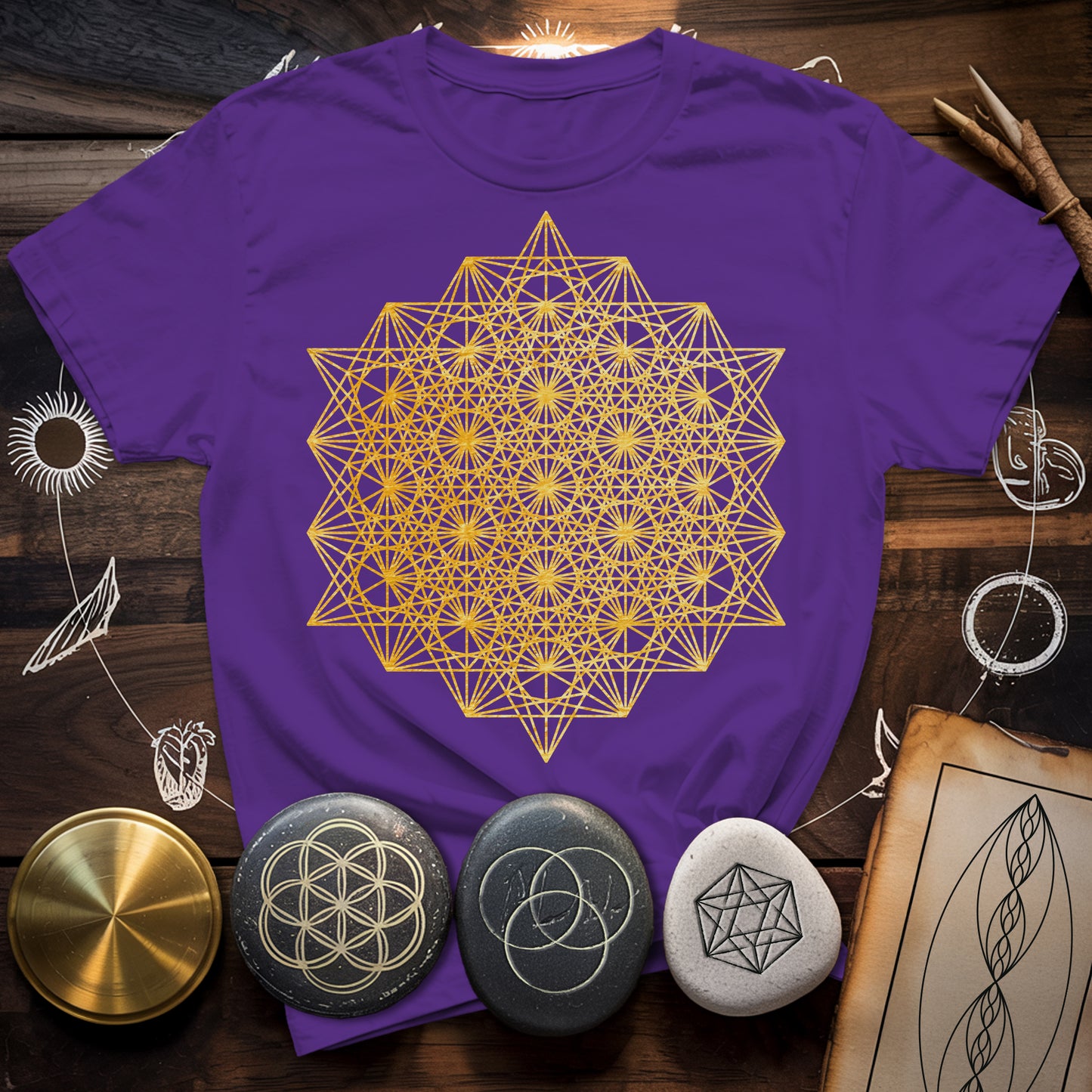 64 Tetrahedron T-Shirt