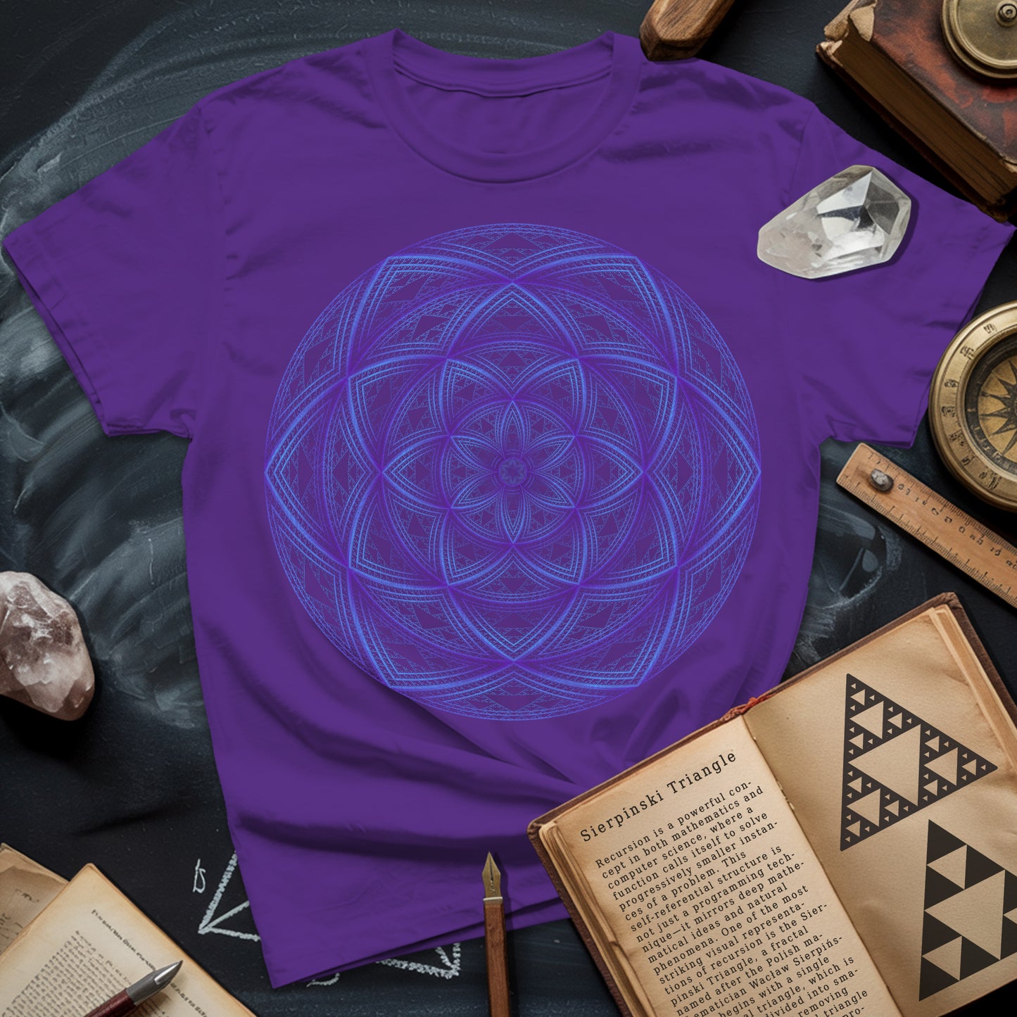 Sierpinski Seed Of Life T-Shirt