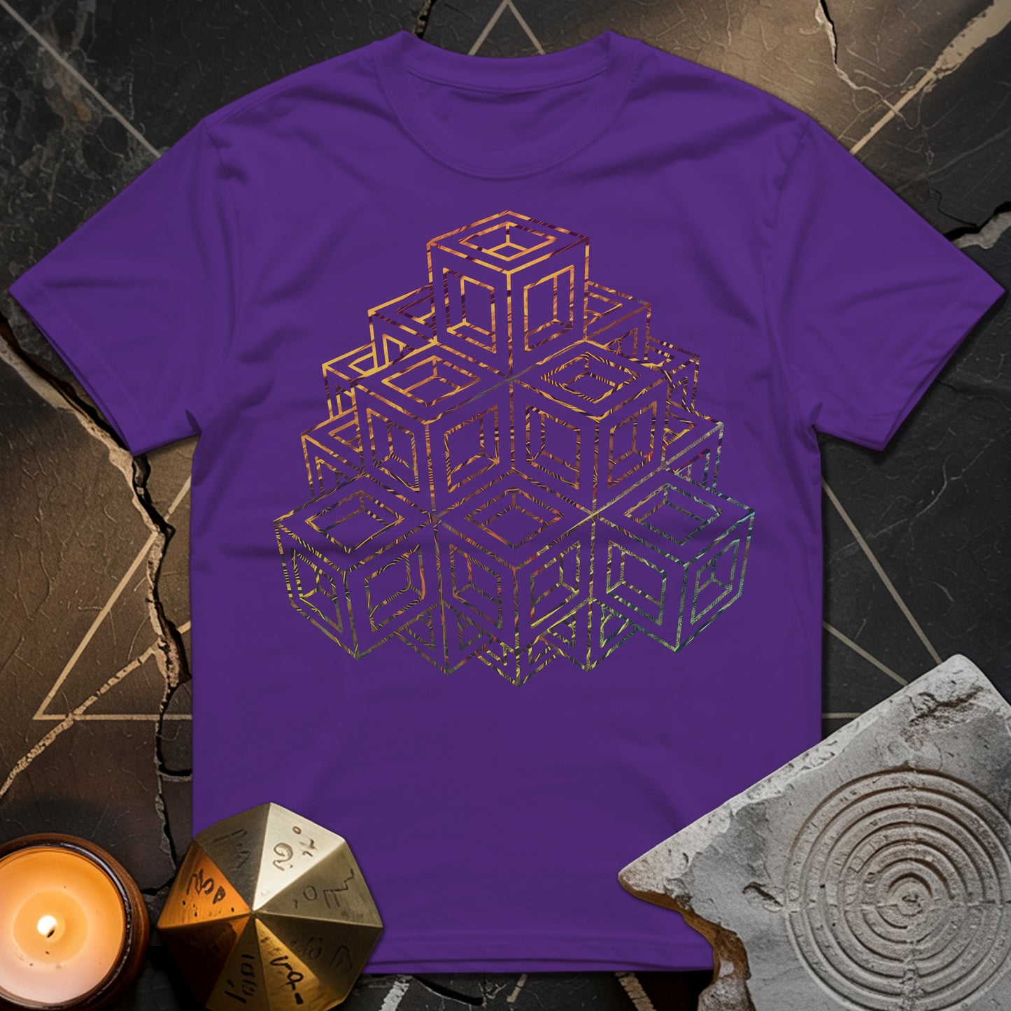 Dimensional Cubes T-Shirt