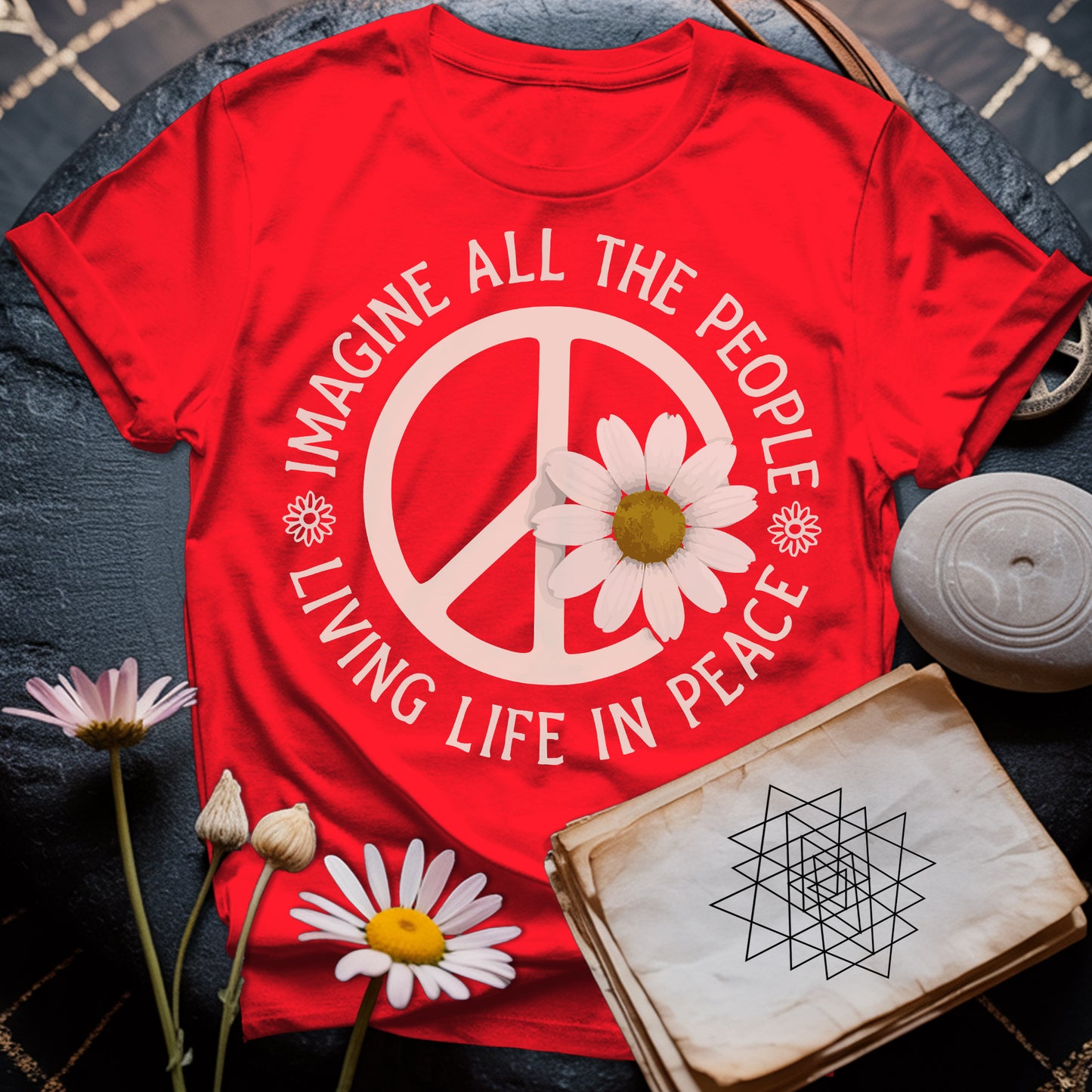 Imagine Life In Peace T-Shirt