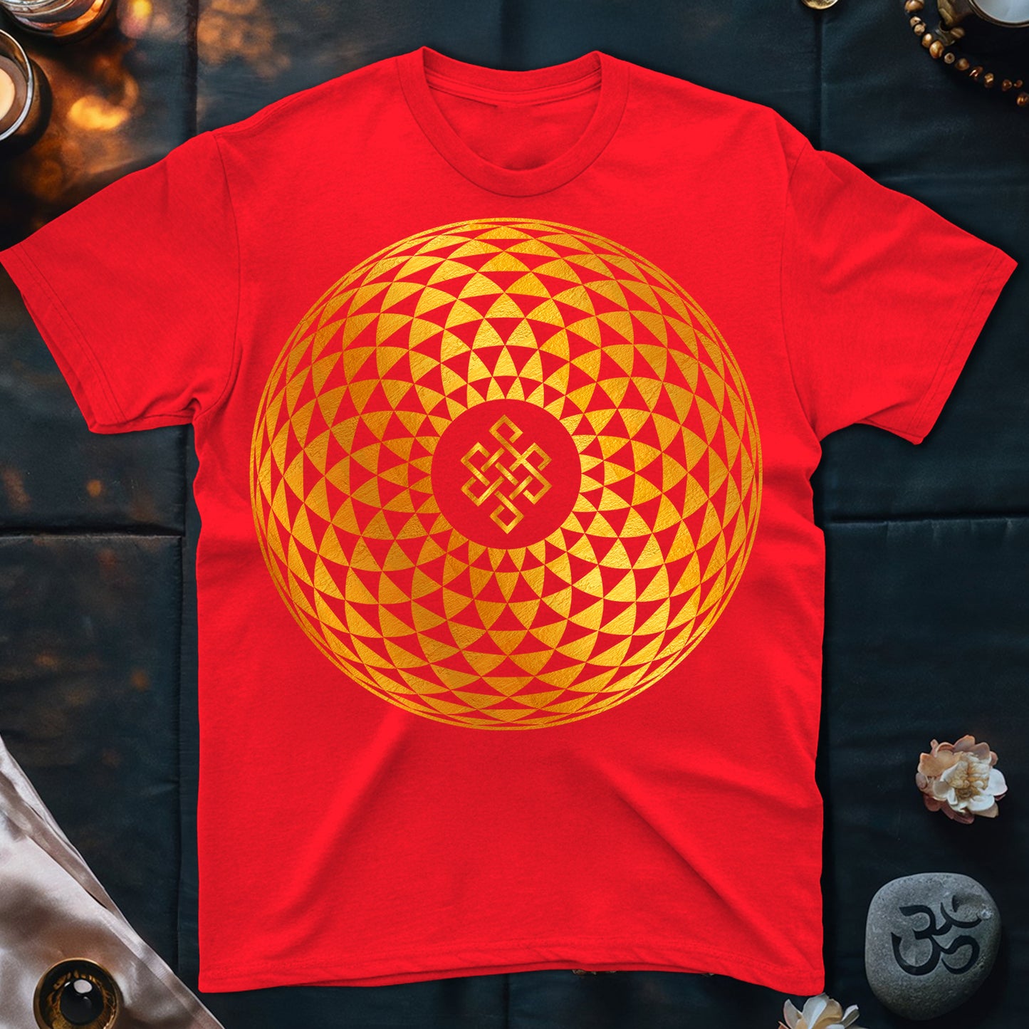 Gold Endless Knot T-Shirt