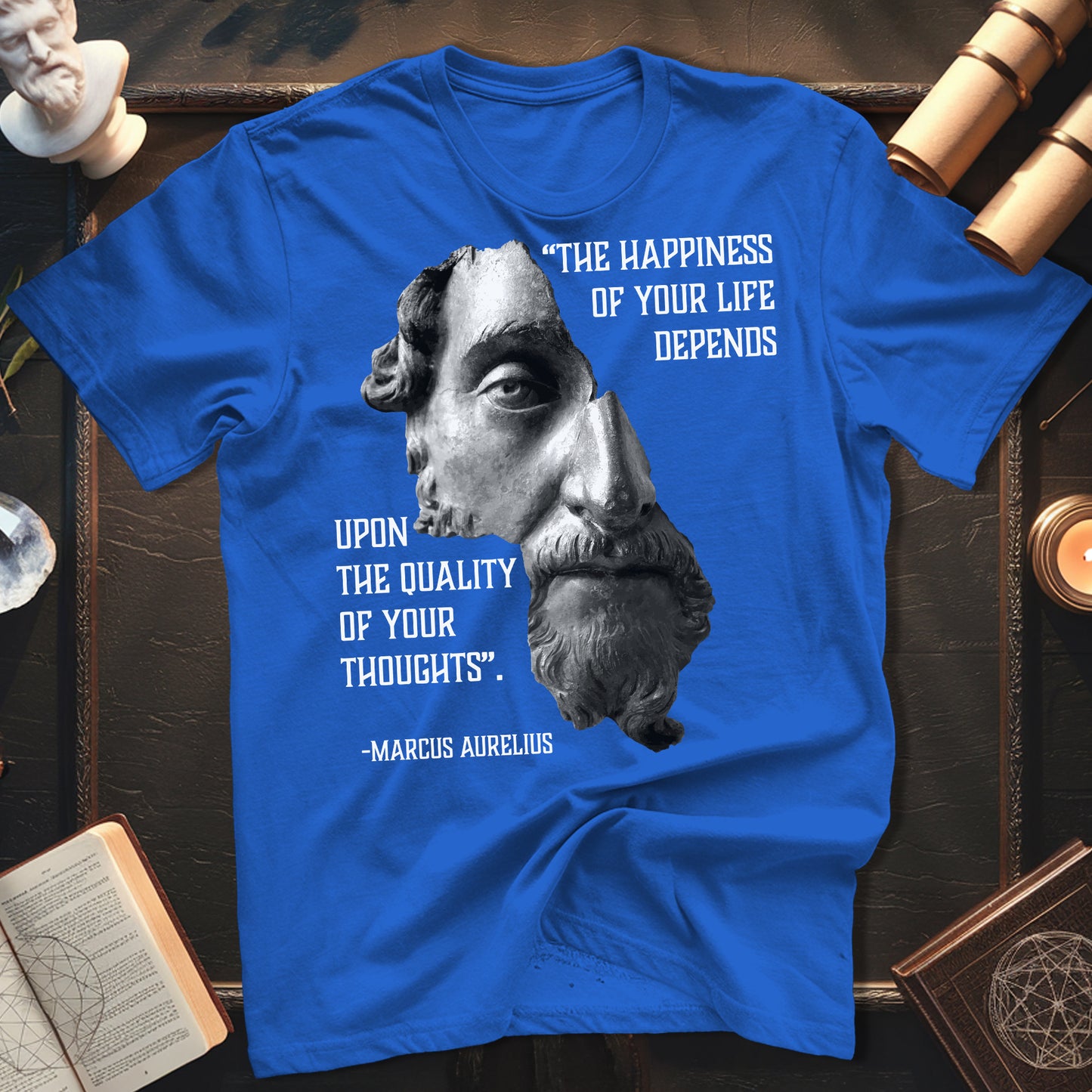 Marcus Aurelius Happiness T-Shirt