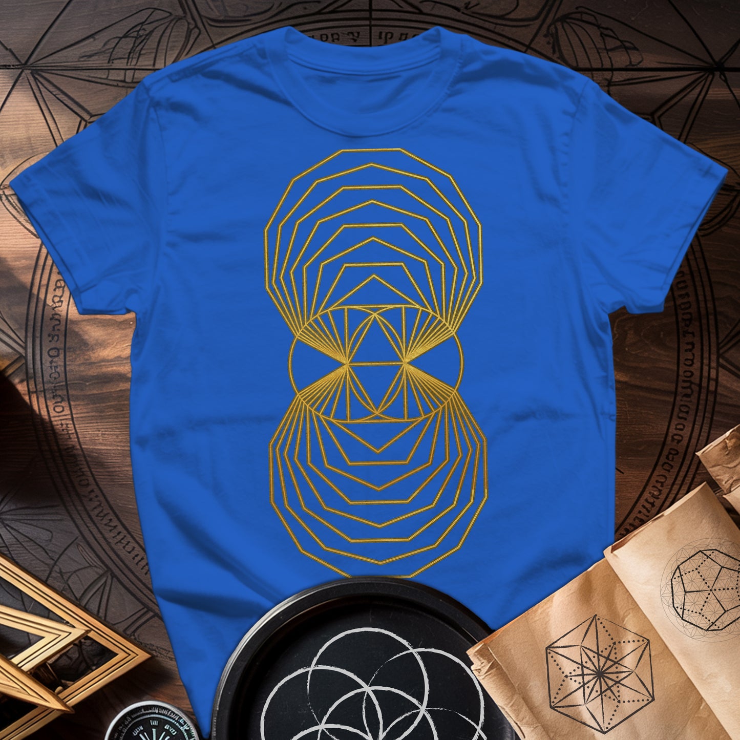 Regular Polygons Vesica Picsis T-Shirt