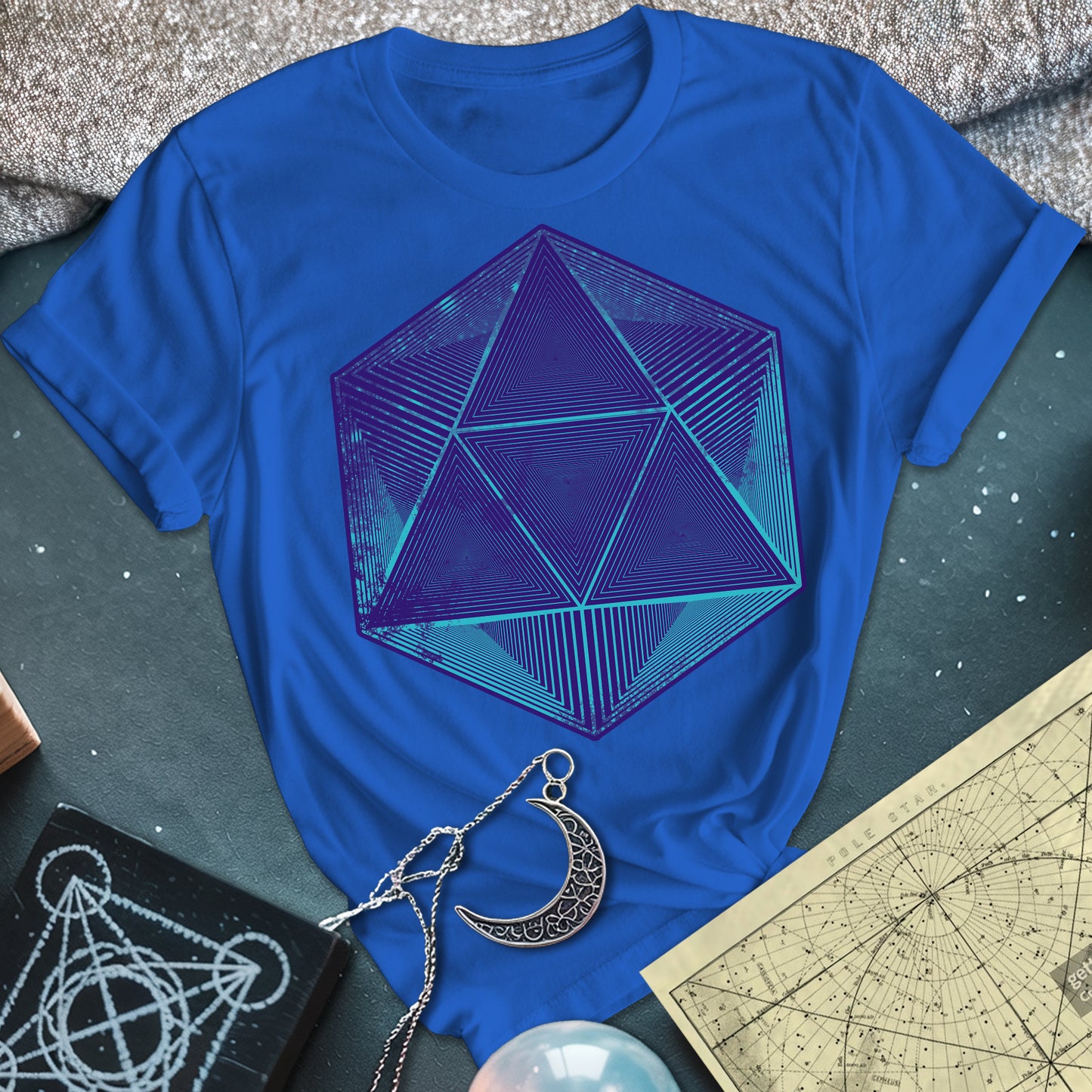 Space Octahedron T-Shirt