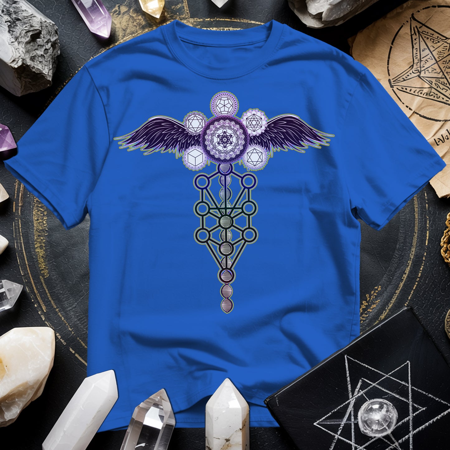 Winged Metatron's Cube T-Shirt