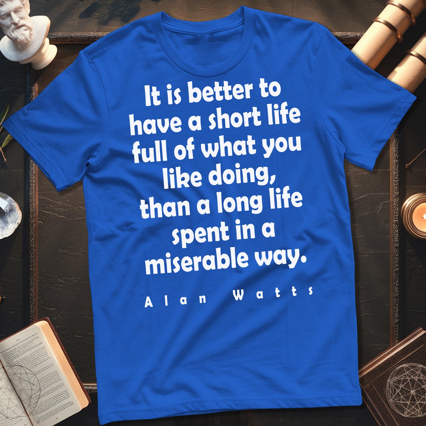 Alan Watts Short Life T-Shirt