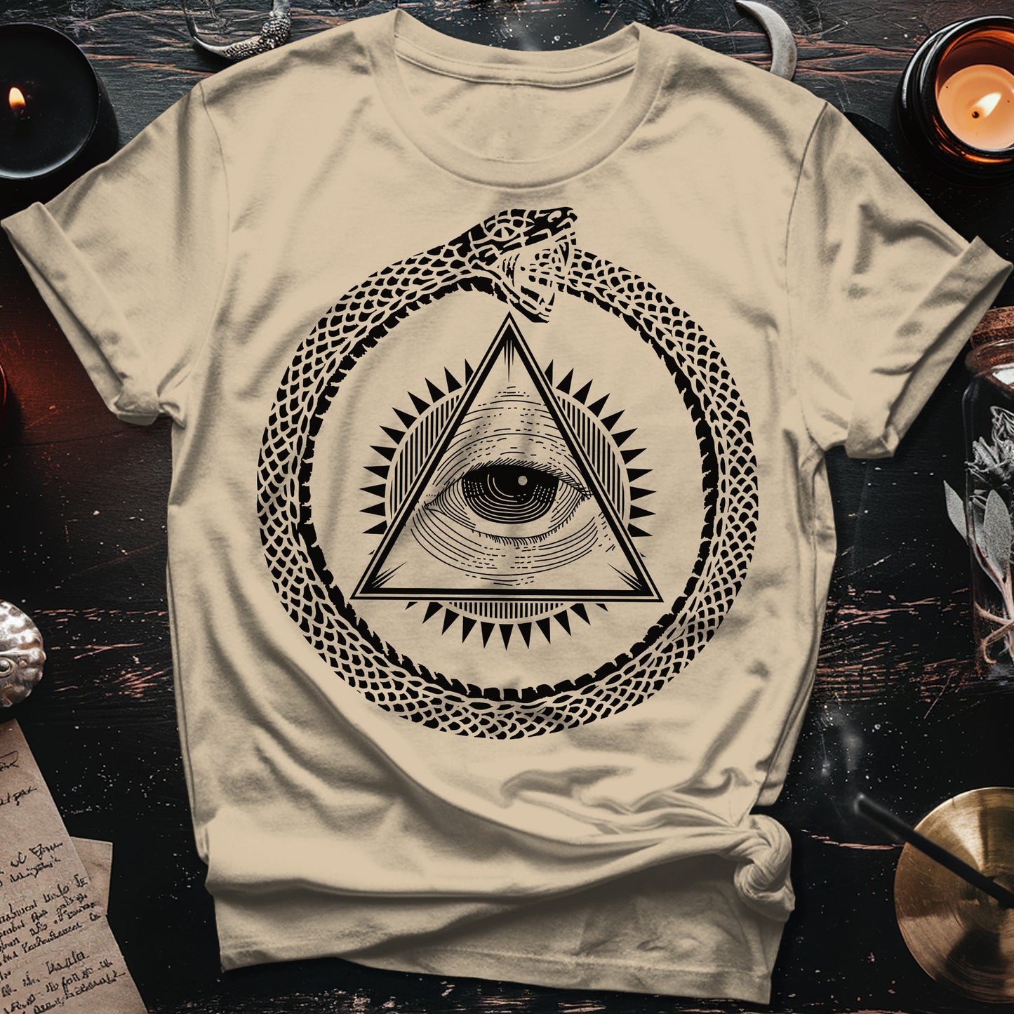 Ouroboros Eye of Providence T-Shirt