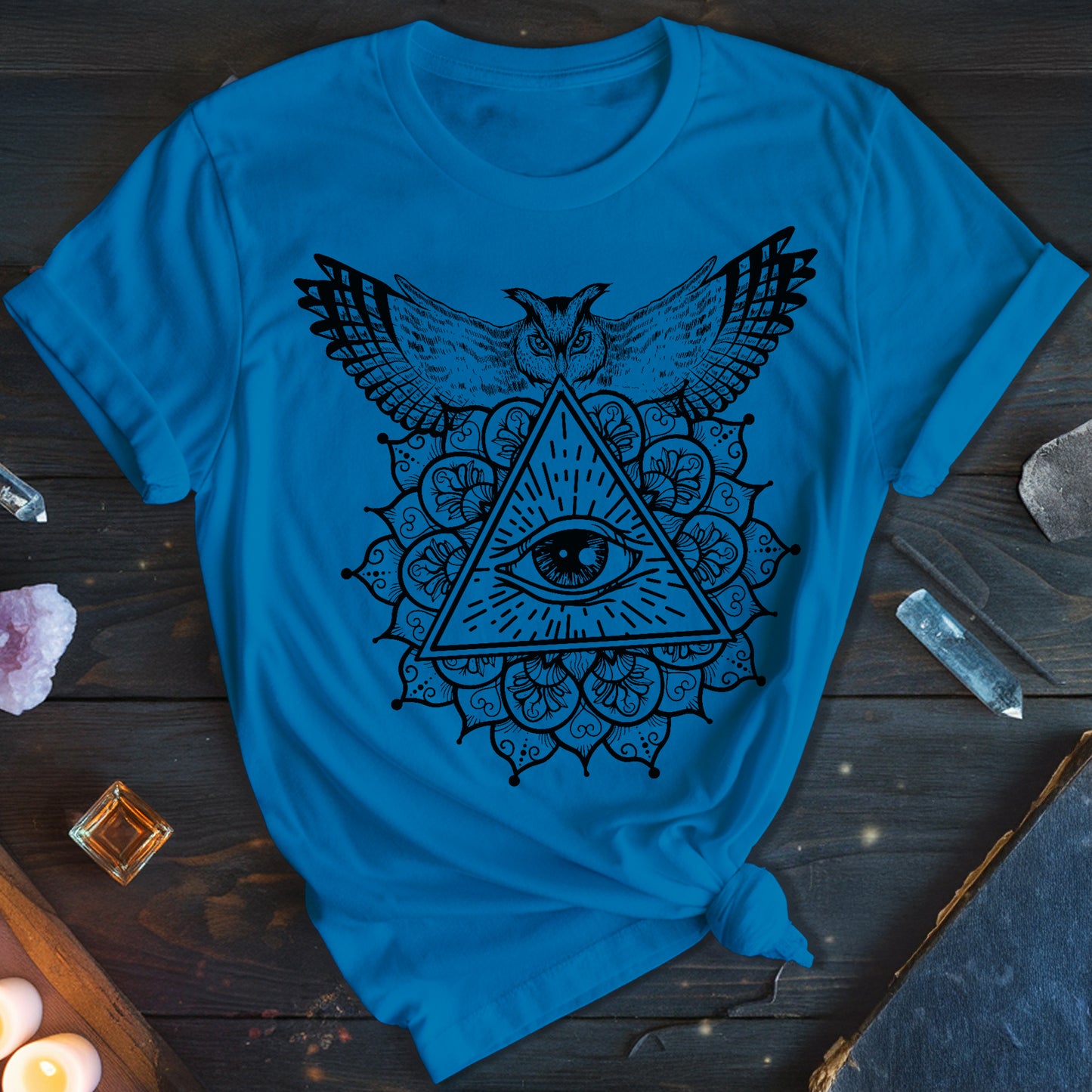 Owl Mandala Providence T-Shirt
