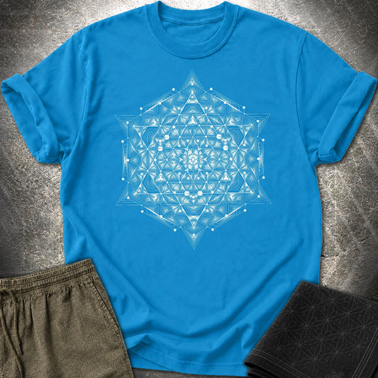 Meta Mosaic T-Shirt - Meta Mosaic T-Shirt - Sapphire