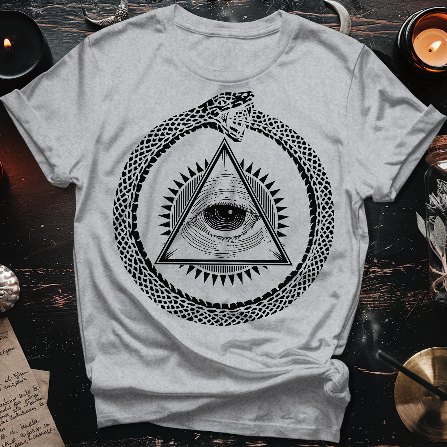 Ouroboros Eye of Providence T-Shirt