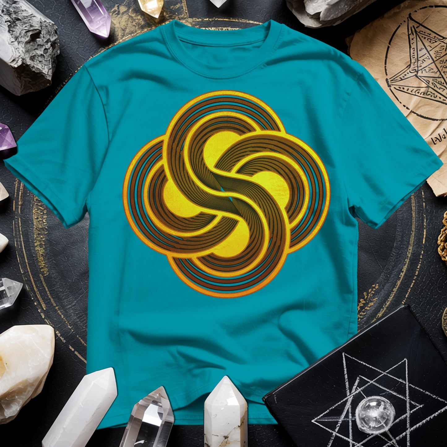 Crop Circle Flow T-Shirt