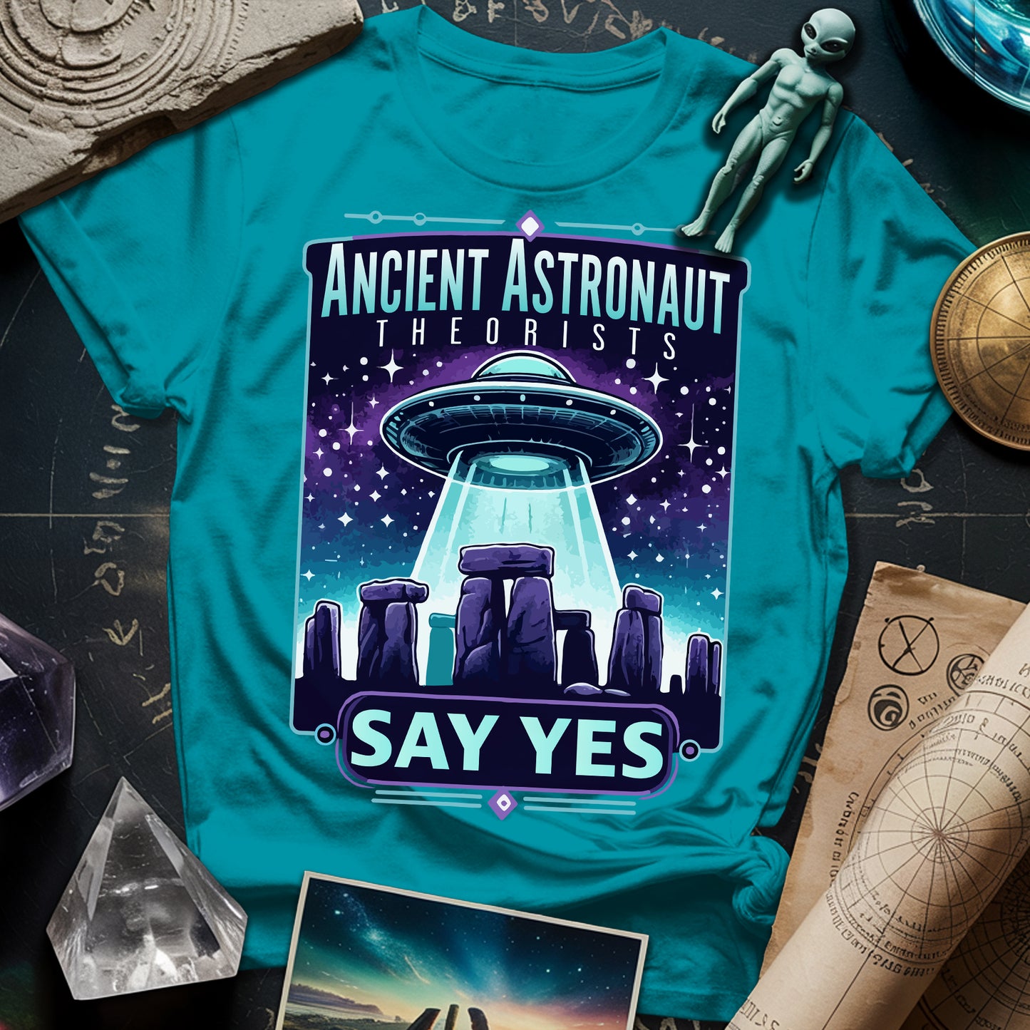Ancient Astronaut Theorists Say Tes T-Shirt
