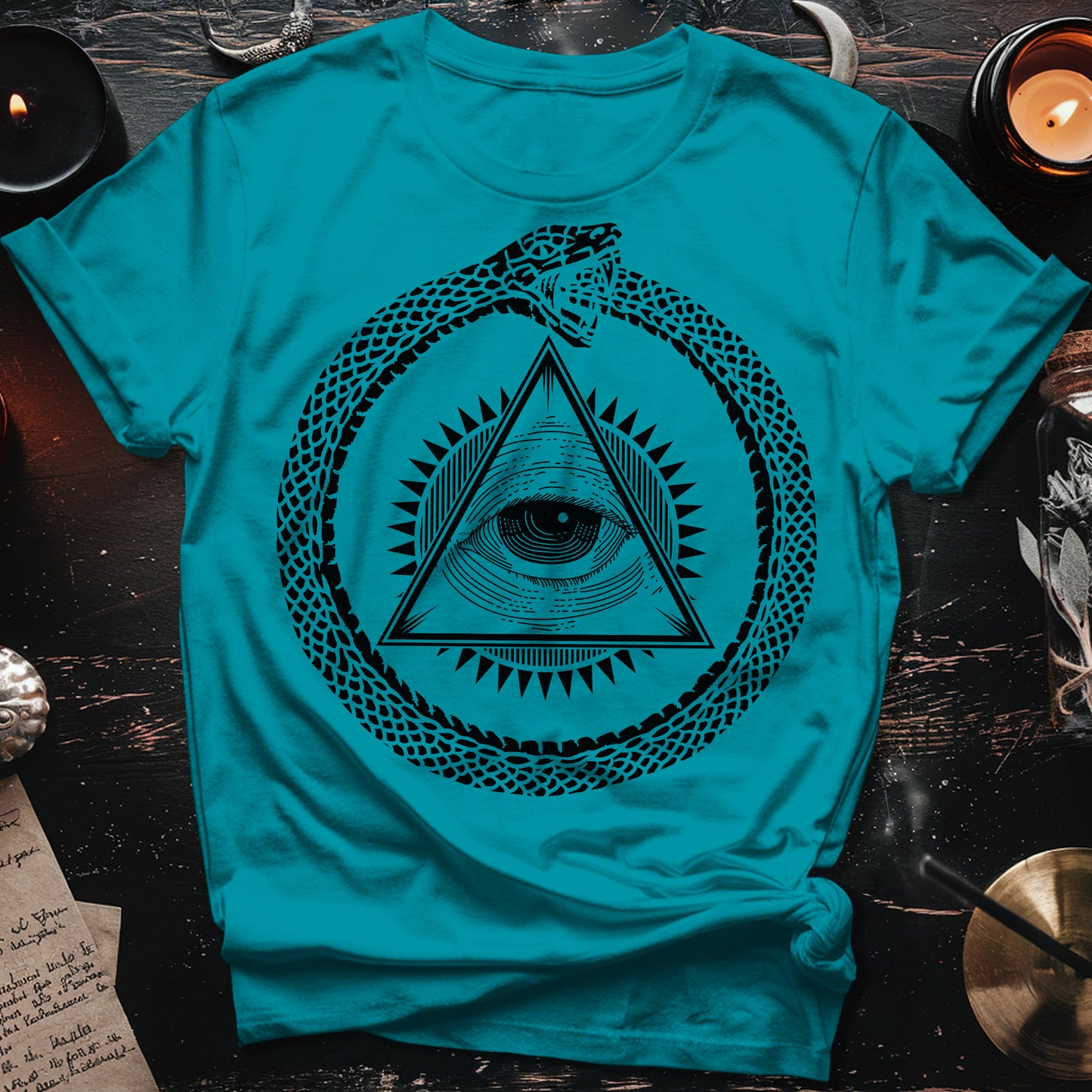 Ouroboros Eye of Providence T-Shirt