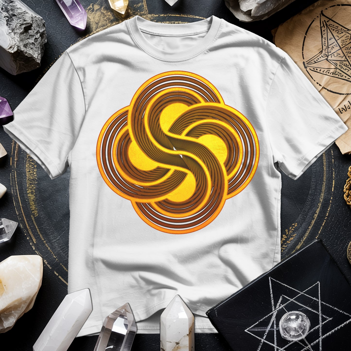 Crop Circle Flow T-Shirt