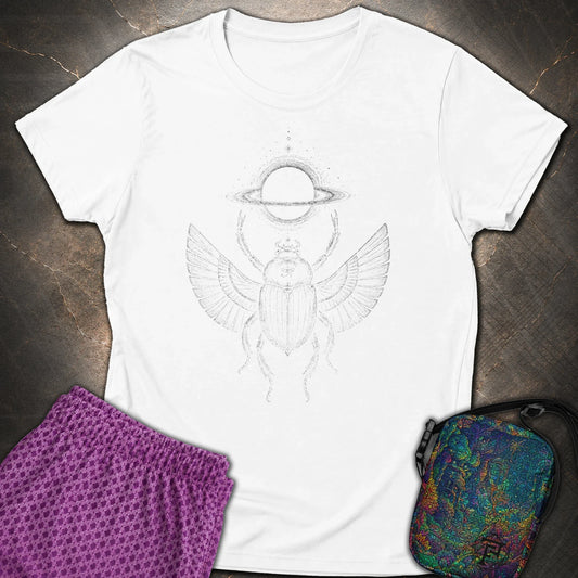 Void Scarab - Void Scarab Womens T-Shirt - White