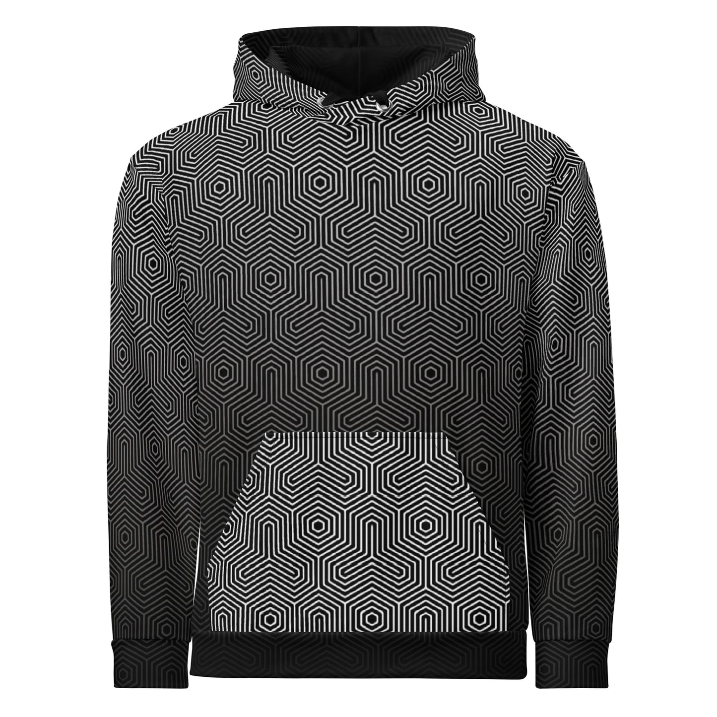 Hex Fade Unisex Cotton Hoodie