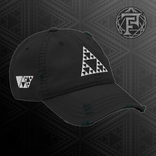 SIerpinski Recursive Distressed Hat