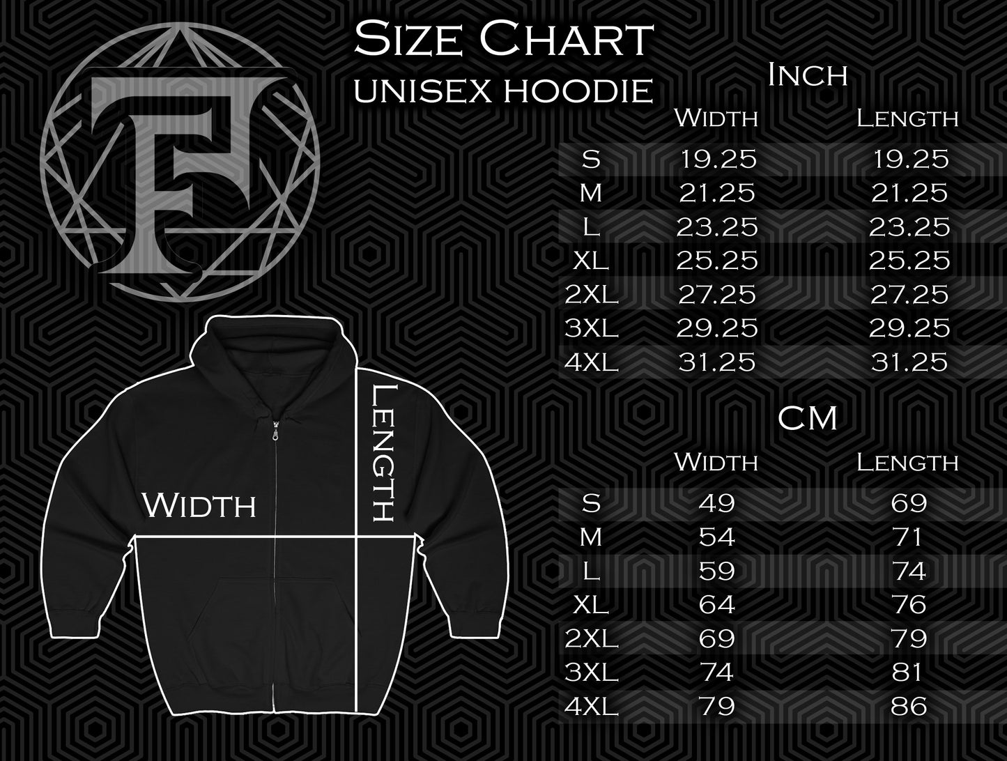 Da Vinci Metatron's Cube Sacred Geometry | Sacred geometry | Psychedelic Clothing | Festival Wear | Unisex heavy blend zip hoodie