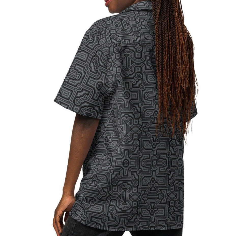 Unisex button shirt