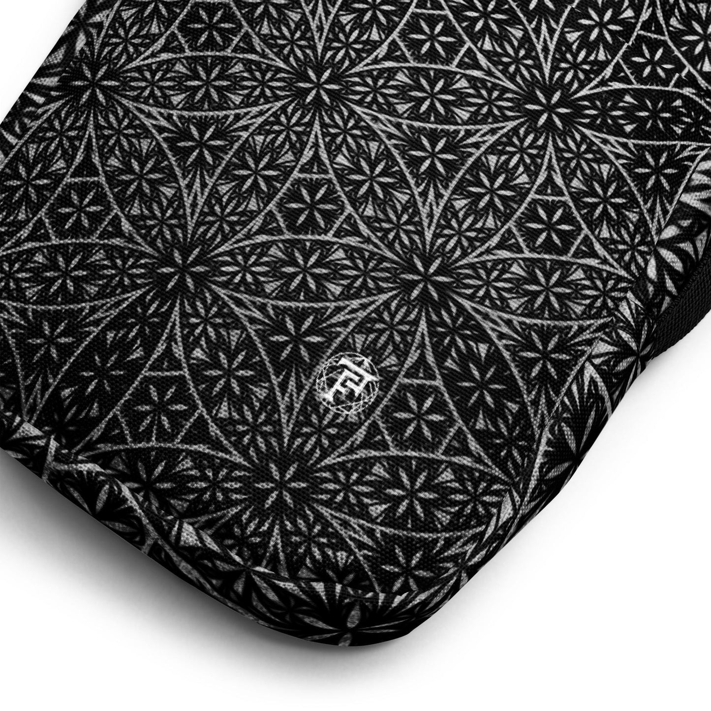 Flower Of Life Fractal Pattern | Sacred Geometry Clothing | Festival Carry Bag | Intricate Geometric Pattern | Utility crossbody bag