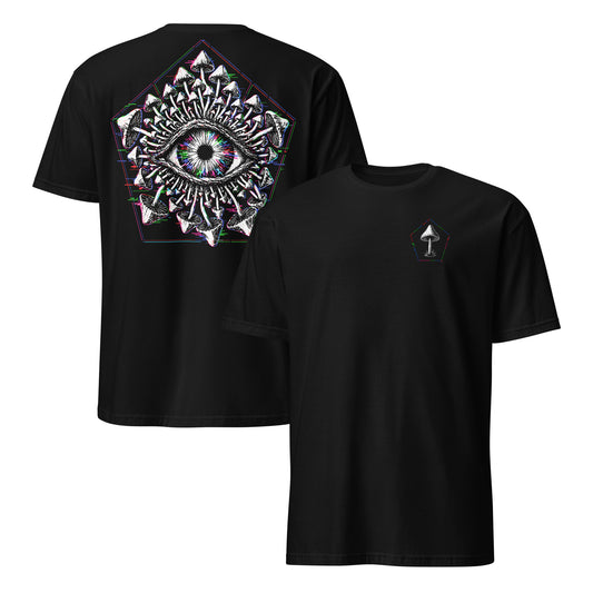 Third Eye Mushroom Front Back 2 Sided T-Shirt