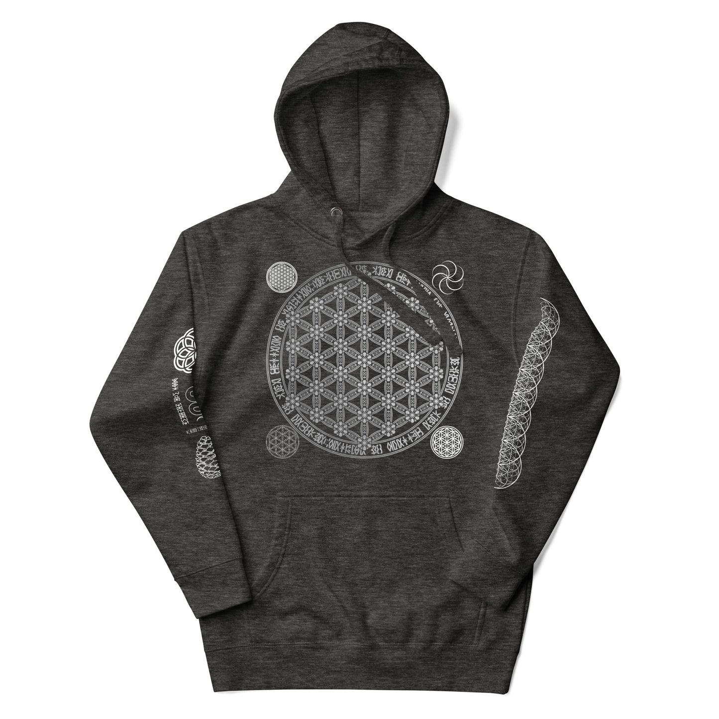 Flower Of Life Sacred Geometry Unisex Hoodie