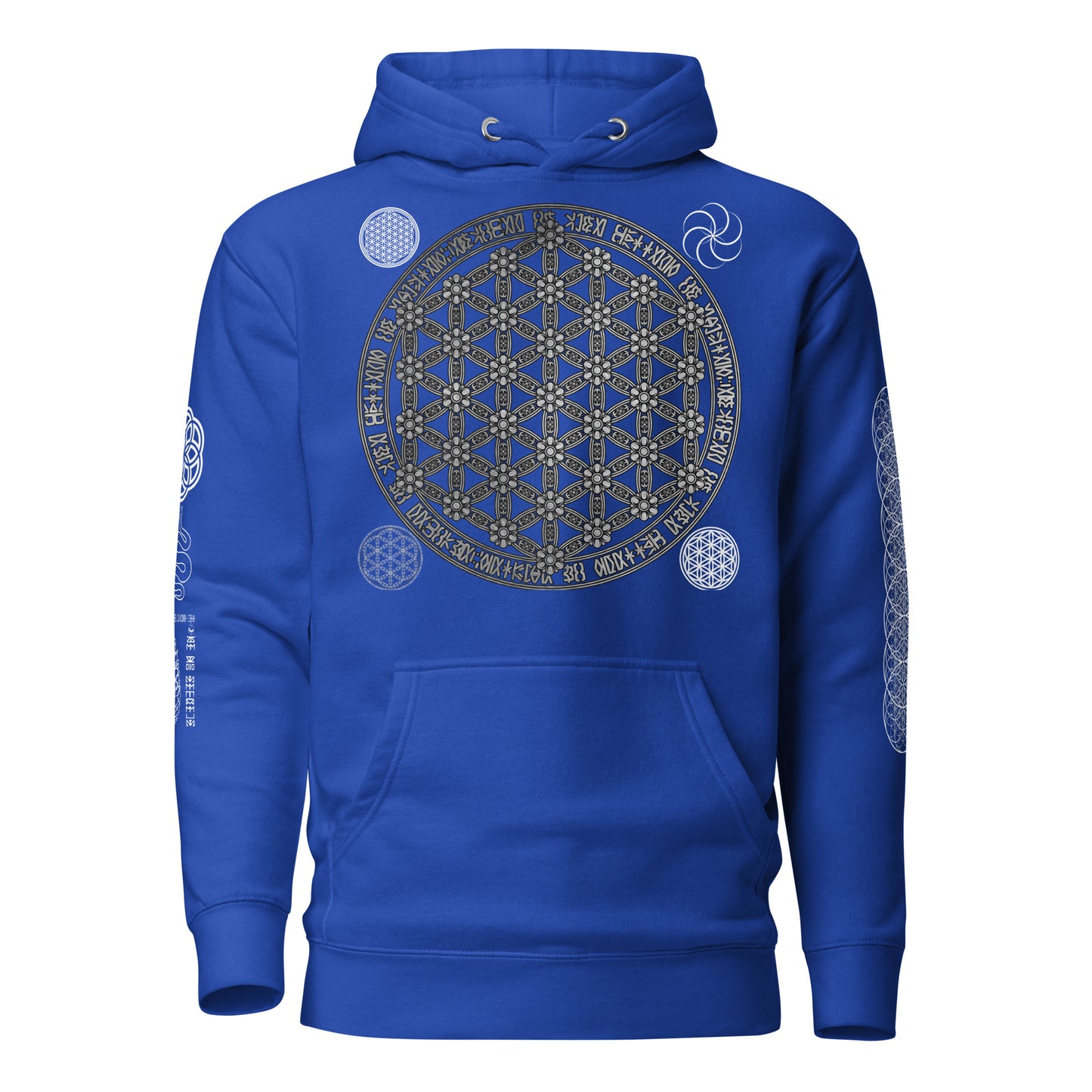 Flower Of Life Sacred Geometry Unisex Hoodie