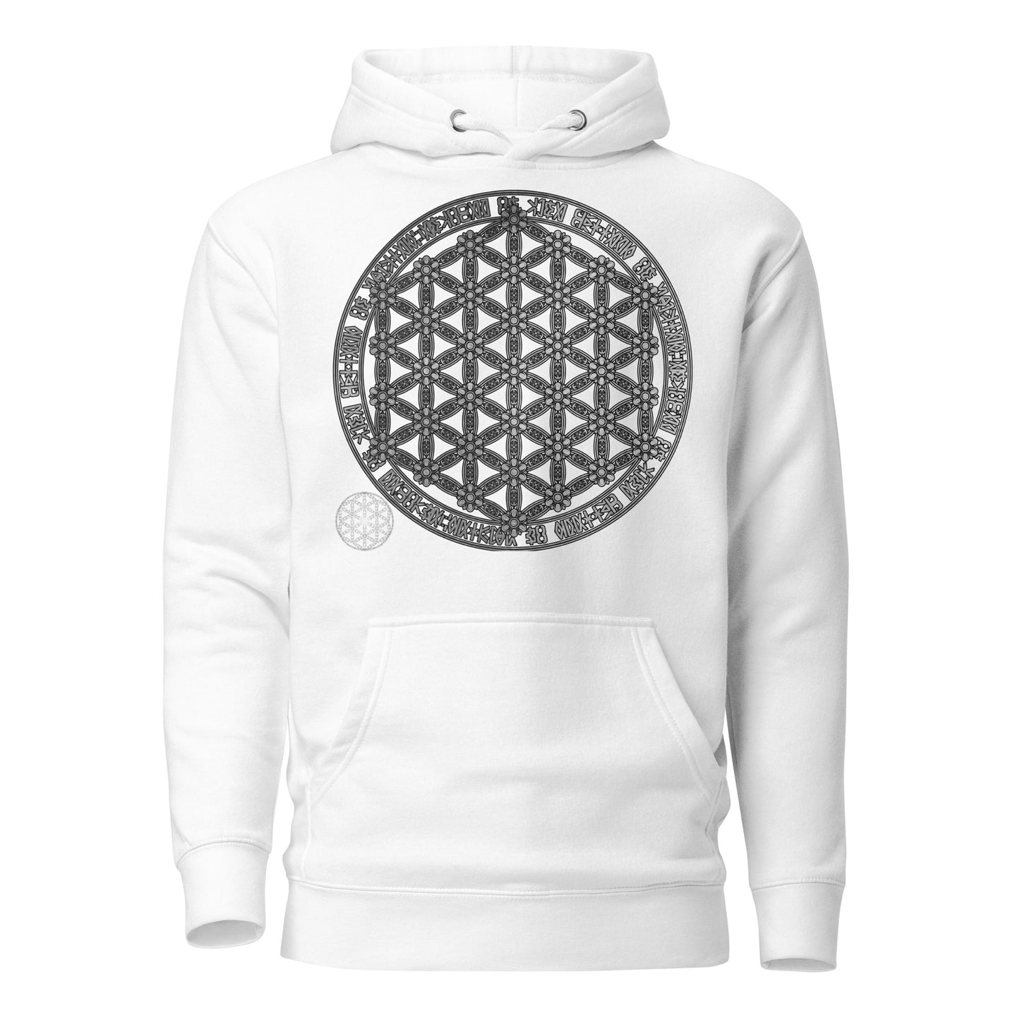 Flower Of Life Sacred Geometry Unisex Hoodie