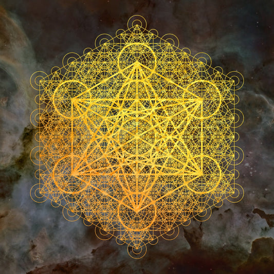 Metatron's Cube Is a Shadow: What the Symbol Actually Is