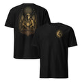 Celestial Sun Moon Mystic DJ Shirt, Front and Back Print Festival Tee, Sacred Geometry Rave T-Shirt