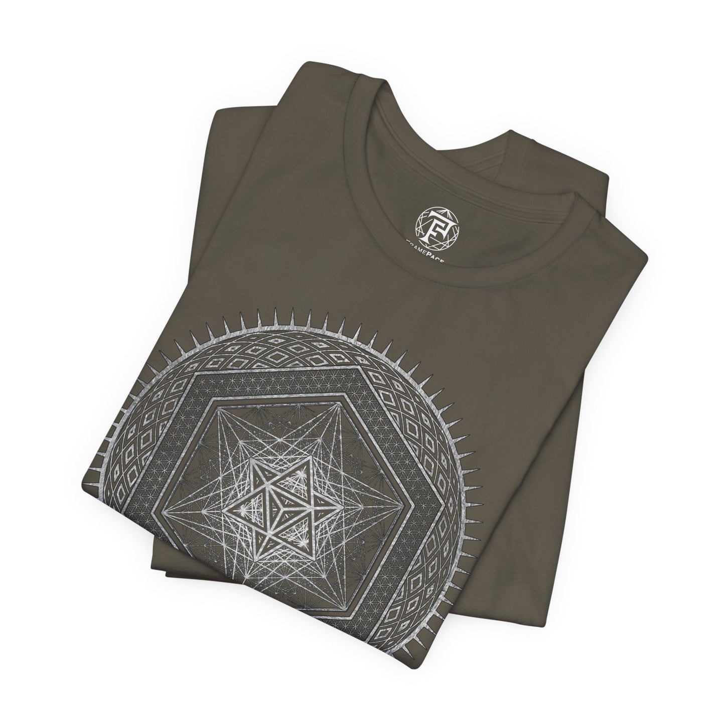 Sacred Merkaba Star Metatron's Cube Unisex T-Shirt