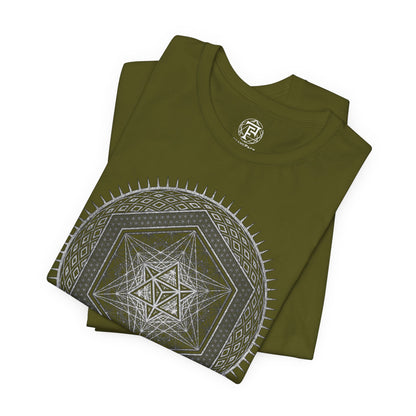 Sacred Merkaba Star Metatron's Cube Unisex T-Shirt