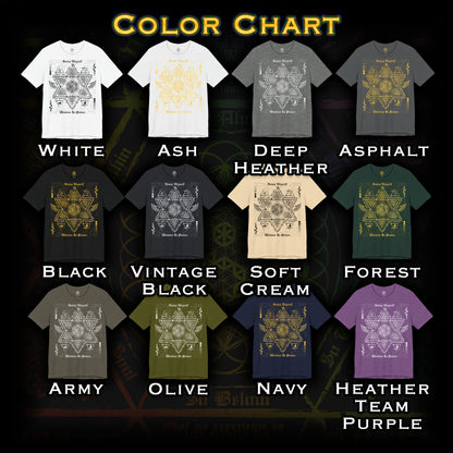 a group of t - shirts with different colors on them