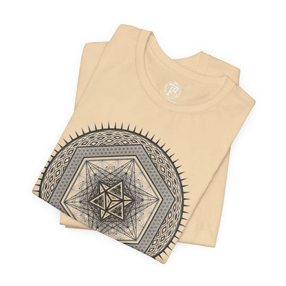 Sacred Merkaba Star Metatron's Cube Unisex T-Shirt