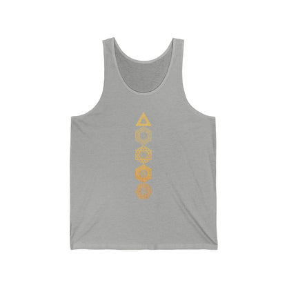 Platonic Solids Sacred Geometry Tank Top