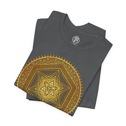 Sacred Merkaba Star Metatron's Cube Unisex T-Shirt