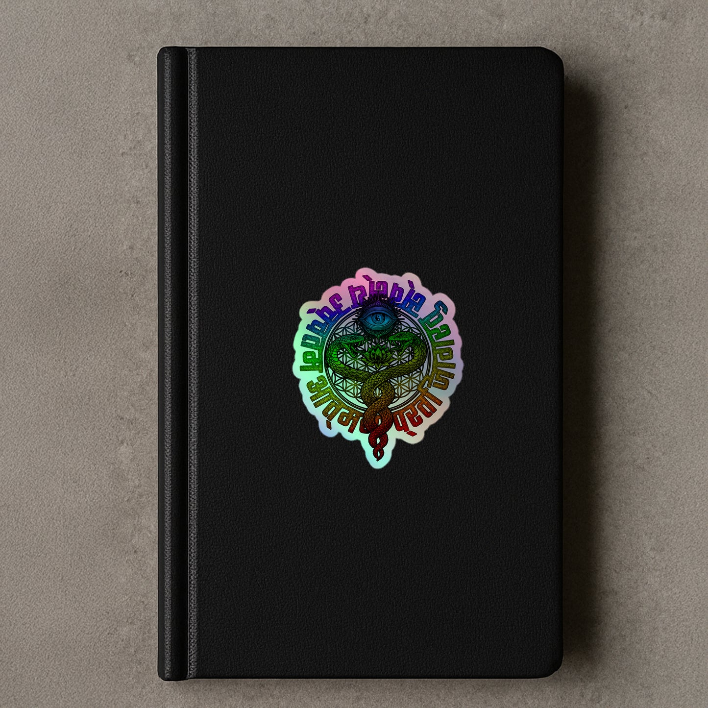 Awaken to Your Highest Self Holographic Sticker