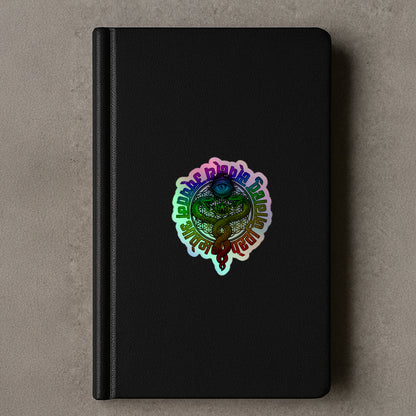 Awaken to Your Highest Self Holographic Sticker