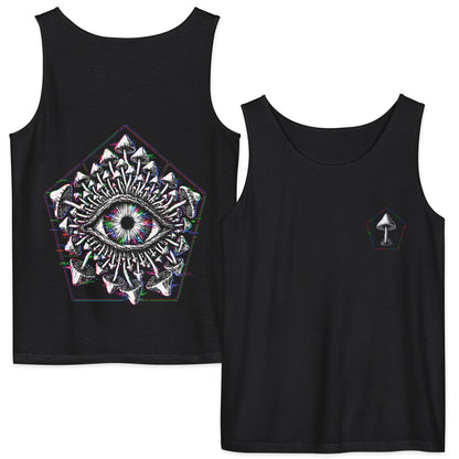 Third Eye Mushroom Front Back Comfort Tank