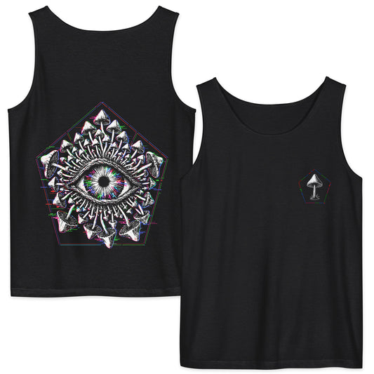 Third Eye Mushroom Front Back Comfort Tank