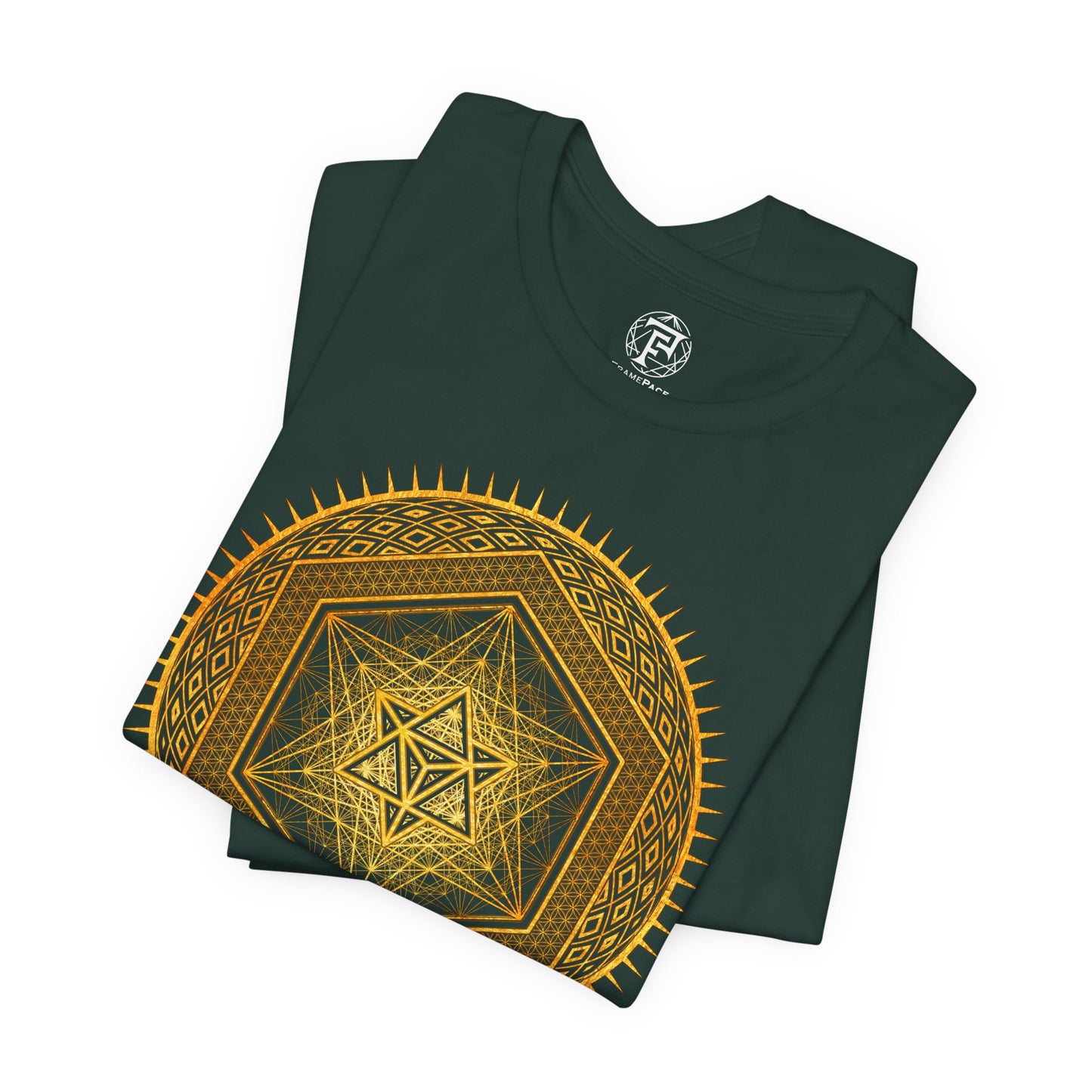 Sacred Merkaba Star Metatron's Cube Unisex T-Shirt