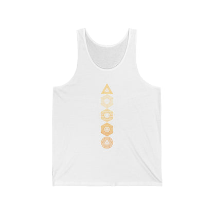 Platonic Solids Sacred Geometry Tank Top
