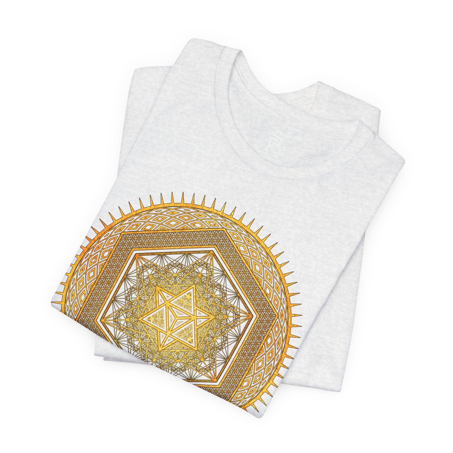 Sacred Merkaba Star Metatron's Cube Unisex T-Shirt