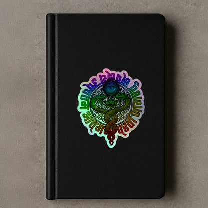 Awaken to Your Highest Self Holographic Sticker
