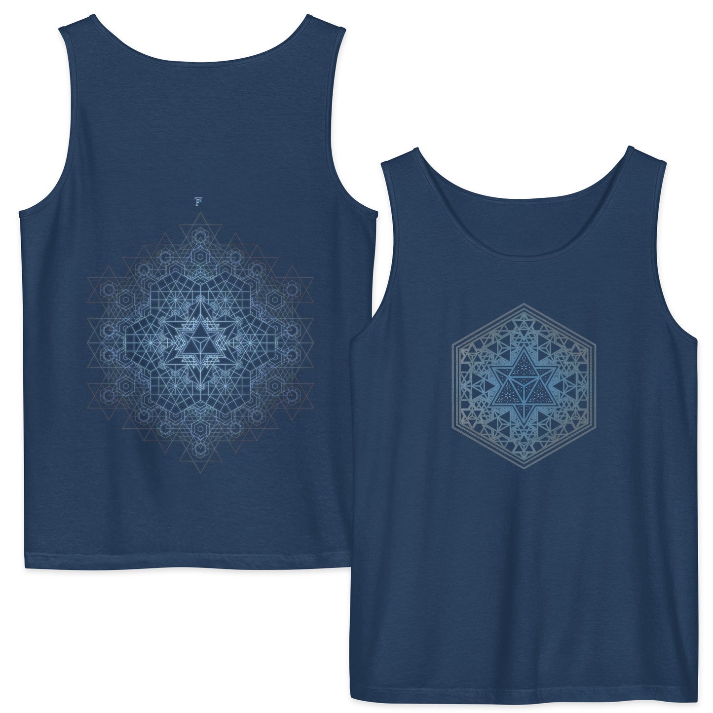 Merkaba Sacred Geometry Comfort Tank